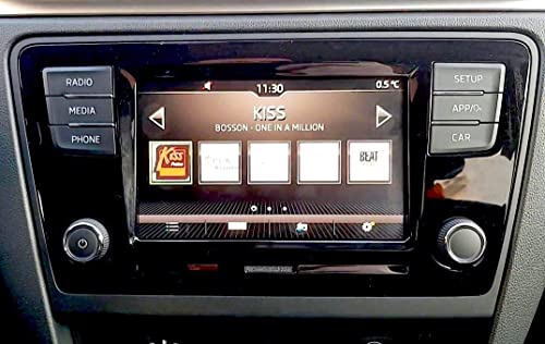 Image of 9H Screen Protector Compatible with SKODA RAPID [TRANSPARENT] Not Tempered Glass