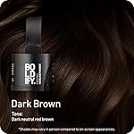 BOLDIFY Hairline Powder - Root Touch Up Hair Color for Gray Coverage - Bald Spot Concealing Hair Powder for Women & Men - 48-Hour Stain-Proof - Dark Brown - Image 2