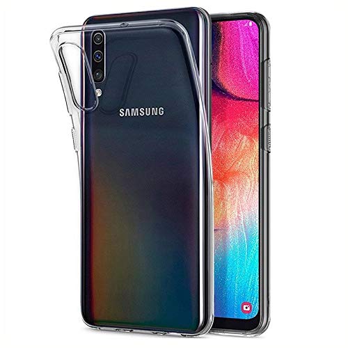 Image of Case Creation Brand - Mobile Cover for Samsung Galaxy A50 (Soft & Flexible Back Case), Transparent