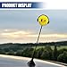UHANBUT Earphone Car Antenna Topper, Cute EVA Vehicle Antenna Foam Ball Decoration, Easy to Find Car in The Parking Area, Universal Funny Auto Exterior Accessories for Truck SUV (Earphone)