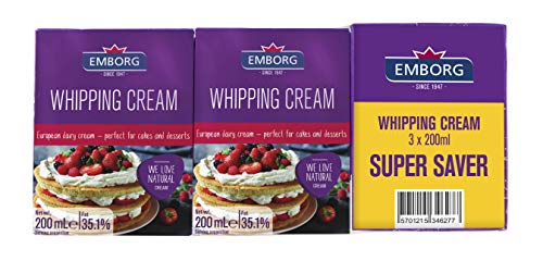Emborg Whipping 3s Cream 600ml - Chilled