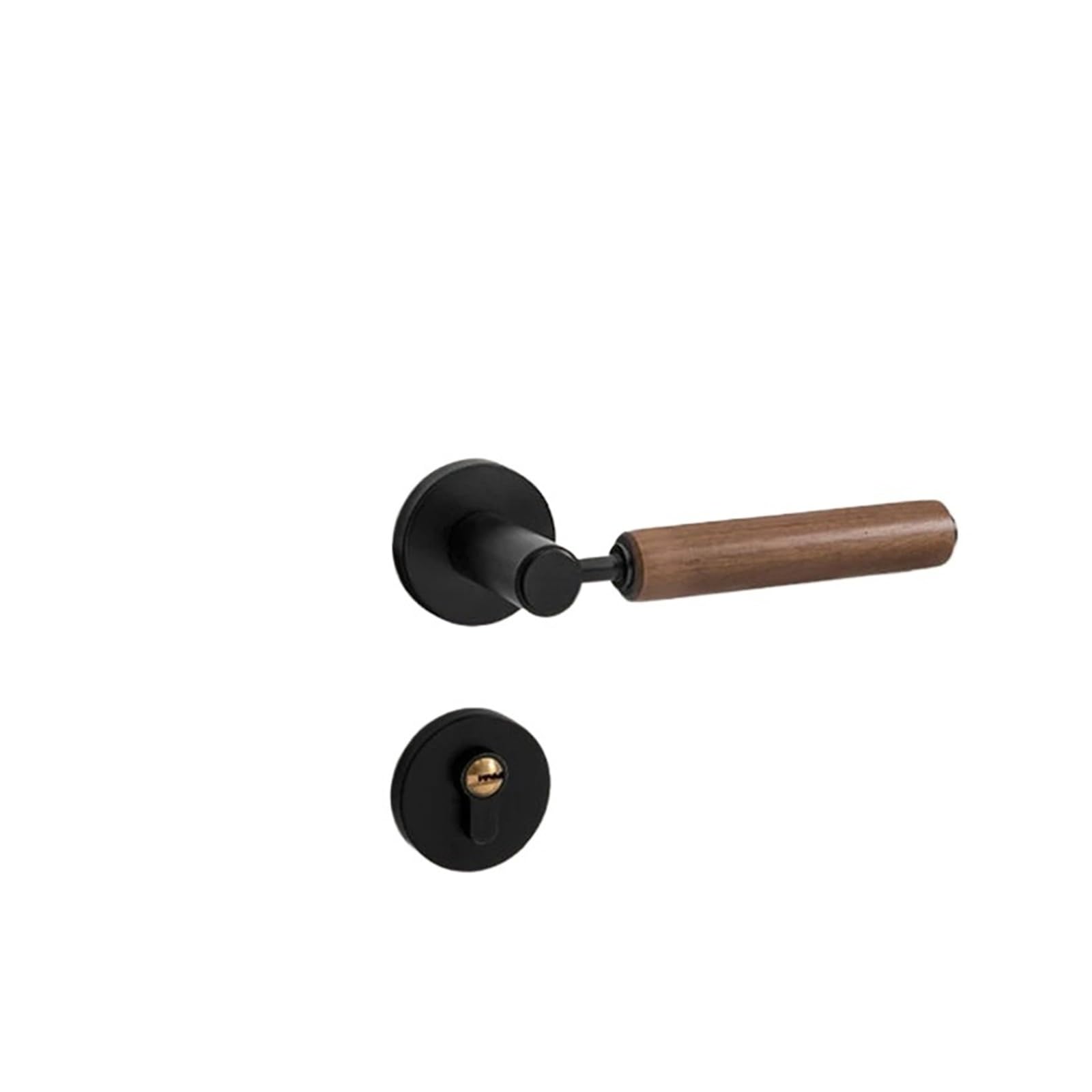 Sjloynwq Black Split Door Lock Handle Furniture Hardware