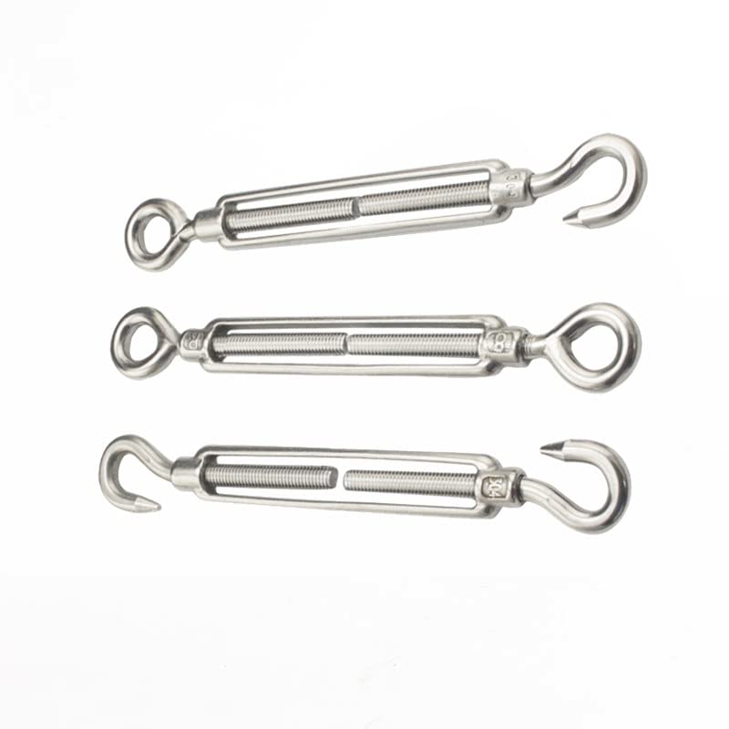 Anclajes tensores Ojo para cable de alambre de acero inoxidable 304 de DubMag, 1 pieza miniatura 4