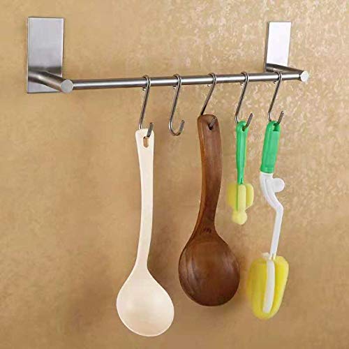 XIAJIA-3M Barra porta asciugamani autoadesiva, 40