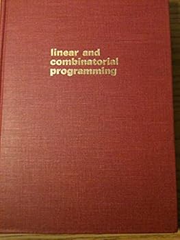 Hardcover Linear and combinatorial programming Book