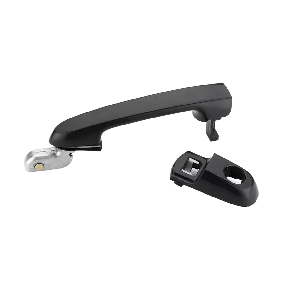 RAtsch Car Side Exterior Door Handle Car Black Passenger Side Driver Side Front Right Exterior Car Outside Door Handle for Accent 2006-2011(Front Left and Right)
