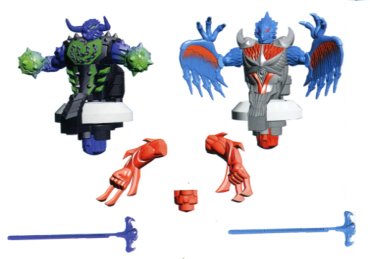 Hasbro Beyblade Beywarriors Shogun Steel 2 unidades [los estilos pueden variar]
