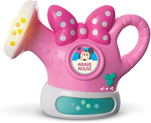 Clementoni-17336 - Baby Minnie - Regadera Interactiva - Juguete bebé Disney a Partir de 10 Meses