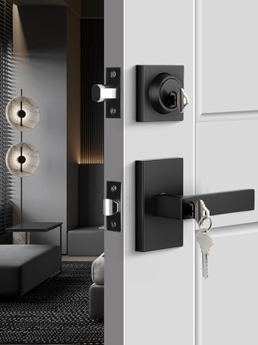 Cerraduras para puerta principal Marca goldenwarm 11