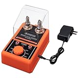 Spurtar Spark Plug Tester, Double Hole Automotive Engine Ignition Coil Tester, 0-6000rpm with 12MM Diameter Spark Plug Hole, 110V with Protective Cover for 12V Gasoline Vehicles