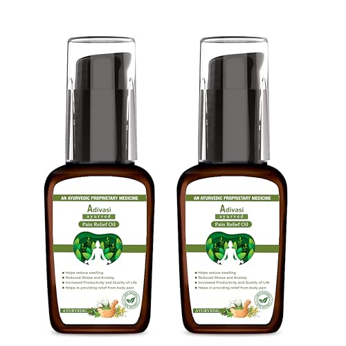 Adivasi Ayurved Pain Relief Oil Joint Pain Relief Oil 40ml(Pack Of 2) Adivasi Ayurved Pain Relief Oil Joint Pain Relief Oil 40ml(Pack Of 2)