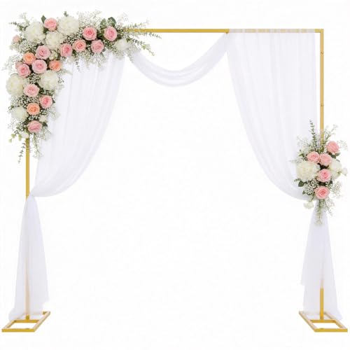 Wokceer 8FT x 8FT Backdrop Stand Heavy Duty Pipe...