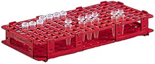 BRAND - Microcentrifuge tube racks-13mm-84 tubes-6x14-blue , PK5