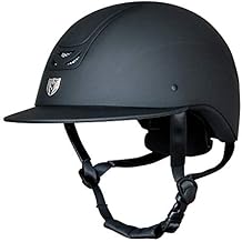 Tipperary Equestrian Horse Riding Helmet - Royal Wide Brim - English Style Protective Horseback Riding Apparel - Safety Helmet with Cooling Ventilation