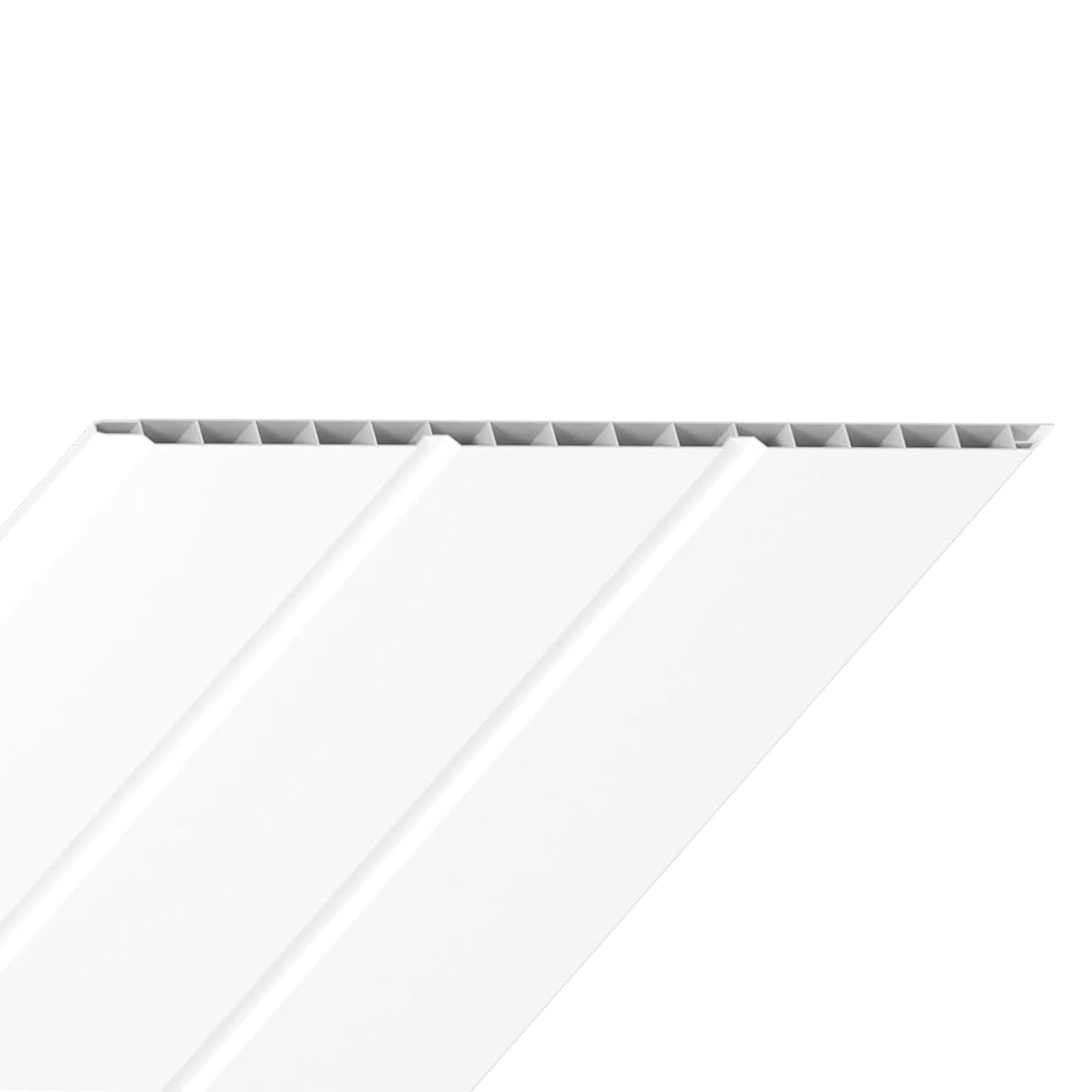 Truly Pvc Limited White Truly Pvc Hollow Soffit Board Upvc Tongue & Groove Panel (300Mm X 5M)