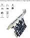 4 Ports PCIE USB 3.0 Card Super Speed 5Gbps PCI Express (PCIe) Expansion Card for Windows 11/10/8.1/8/7/Vista/XP/Server and Linux