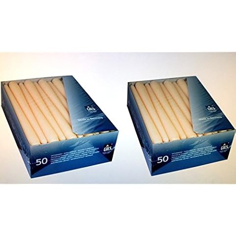 2 x 50 Stück Spitzkerzen Cover