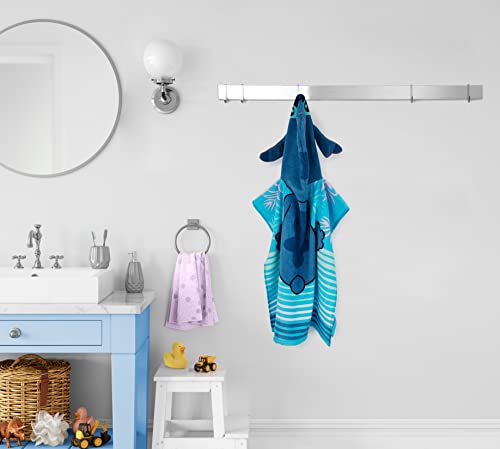 Disney Lilo & Stitch Kids Bath/Pool/Beach Hooded Poncho - Super Soft & Absorbent Cotton Towel, Measures 22 X 22 Inches (Official Disney Product) #TOP6