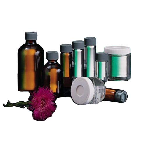 7260-0400-PC Sample Vial with Septa, Amber 60 mL (Pack of 72)