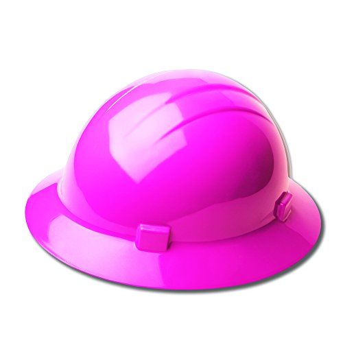 ERB 19199 Americana Full Brim Mega Ratchet Hard Hat, Size: 6 1/2