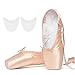 Tancfair Ballett Spitzenschuhe Ballettschläppchen Tanzschuhe mit dem genähten Band und Silikon Zehenpads für Mädchen Womens(Bitte wählen Sie eine Nummer größer)
