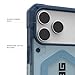 URBAN ARMOR GEAR UAG Designed for iPhone 17 Pro Max Case Pathfinder Clear + Wrist Lanyard Bundle - Compatible with MagSafe Military Grade Protective Cover, Blues