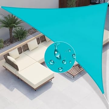 waterproof triangle sun shade