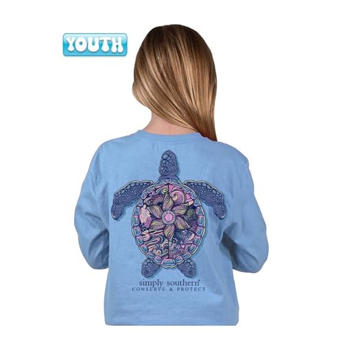 Youth Mandala Shell Track Turtle Long Sleeve T Shirt3