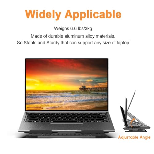 Image of Anvazise Laptop Screen Extender, 14.1 inch Triple Portable Monitor FHD 1080P IPS Laptop Monitor Extender with Stand, Type-C /HDMI Plug and Play, for Windows /Mac /Chrome（1Monitor +1Stand