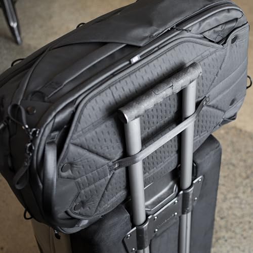 Peak Design Travel Backpack 45L, Black, Expandable 35-45L Design, Rear and Top Access, Weatherproof Shell, Laptop Sleeve, Ideal for Travel or Everyday Carry, Versatile Backpack for Men and Women - Image 6
