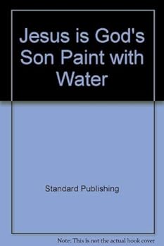 Paperback Jesus is God's Son Paint with Water Book
