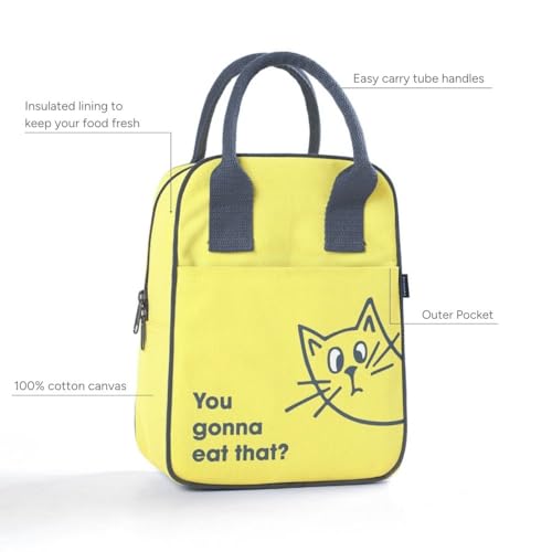 Eco Right Lunch Bags for Office Women & Lunch Bag for Men, Insulated Lunch Bag for Kids, Office Lunch Bag with Bottle Holder, Carry Handle & Pocket - Image 4