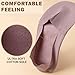 Sofier No Show Socks Womens, Non Slip Low Cut 6 Pairs Thin Silky Dress Footies Liner Invisible Socks Flats Loafers Sneakers
