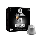 xicara aluminio nespresso Cápsulas de Café Extra Intenso compatible con Nespresso. 50 cápsulas Café Extra Intenso para Nespresso de Origen & Sensations