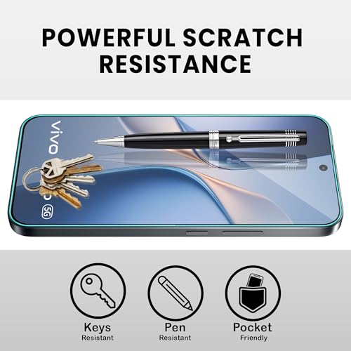 Image of FIRST MART Tempered Glass Screen Protector for Vivo T5 Pro - Full-Glue Screen Guard, 3D Edge to Edge, HD Clear, Bubble-Free, Case-Friendly, Black, Pack of 2
