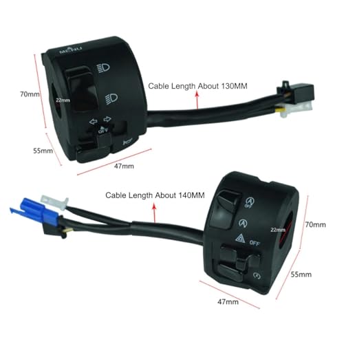 Commande au guidon N MAX155 de finition superieure avec interrupteur de demarrage durable - 2