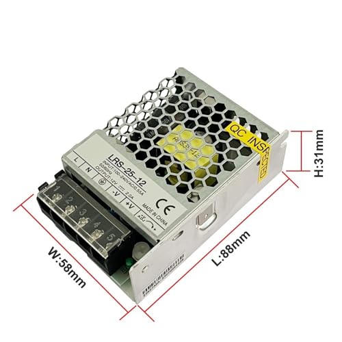 LRS-35-5V transformateur ultra mince pour boîtiers électriques étroits - 3