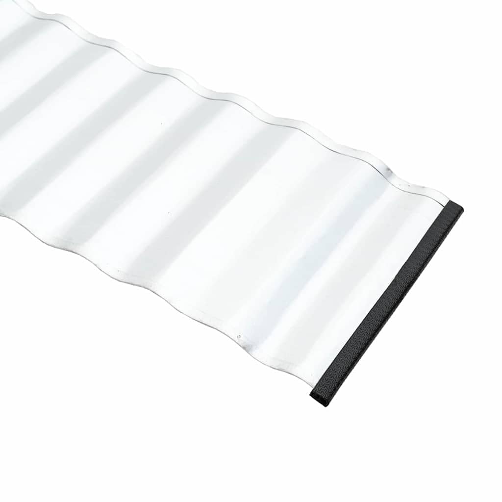 Bordure de pelouse galvanisée argentée - 1000 x 20 x 0,03 cm