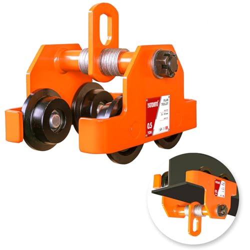 YATOINTO 1/2 Ton 1100LBS Dual Wheels Beam Trolley, 3