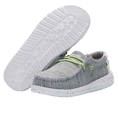 Image of HEYDUDE Boy's Wally Youth Multiple Colors | Boy's Shoes | Boy's Lace Up Loafers | Comfortable & Light-Weight