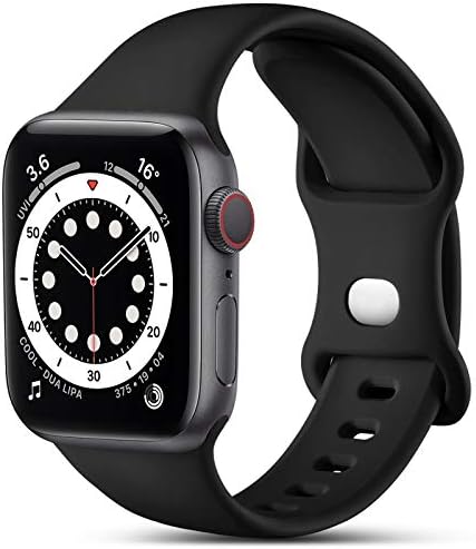 CeMiKa Silicone Sport Strap Compatible with Apple Watch 41mm 40mm 38mm 42mm