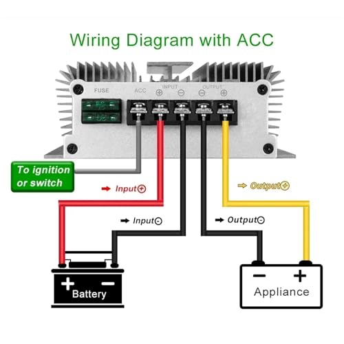 Convertisseur Boost 12V à 48V/58V DC Chargeur Automobile - 6