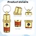 2 Pcs 1/4 Inch NPT Air Compressor Check Valve 200 PSI Boiler Pressure Relief Valve Brass Safety Check Valves Threaded Airs Vent Safety Control Valves for Air Compressor (200 PSI Pop off Pressure)
