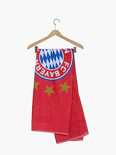 FC Bayern München Strandtuch | Badetuch | Handtuch | Rot