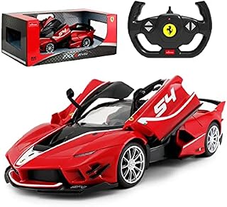 DUQIU scale model car For Ferrari FXX K Evo Supercar RC Car 1:14 Remote Control Model Radio Controlled Racing Auto Machine Toy Kids Adults diecast cars ( Size : Red original box )