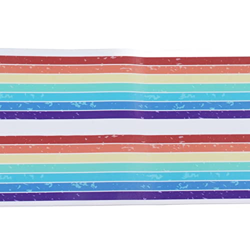 3 pçs Colorul Fosco Acabamento de Borda Adesivo Autoadesivo Linha da Cintura Adesivo de Parede para