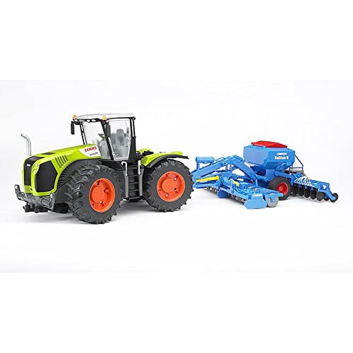 Bruder 03015 - Claas Xerion 5000-1:16 Fahrzeuge, Traktor, Trecker, Schlepper, Bulldog, Bauernhof, Landwirtschaft, bworld, Spielzeug