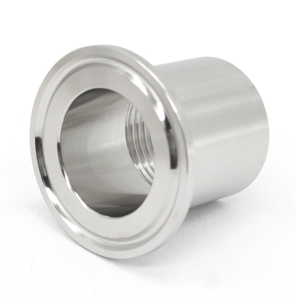 1/2 "-2" (DN8-DN50) BSPT Internal Thread Ferrule Fitting SS304/SS316L Sanitary Grade Stainless Steel Triple Clamp Adapter,3l4 inch Ferrule64,SS316L