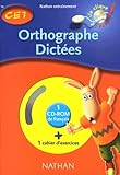  Orthographe Dictees Ce1. Avec Cd-Rom