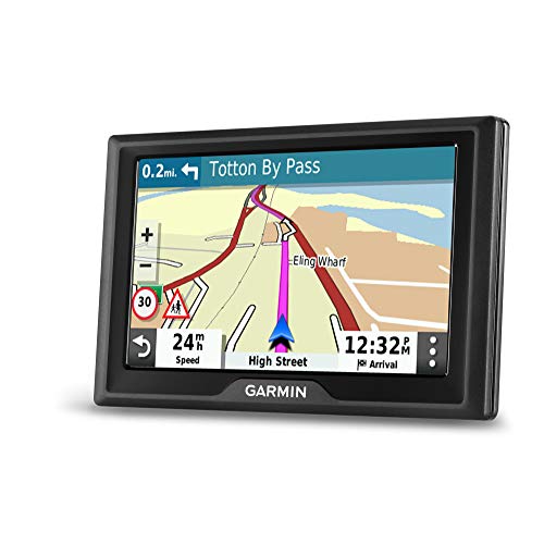 Garmin Drive 52 EU MT-S 5 Inch Sat Nav with Map Updates for UK, Ireland and Full Europe, Live Traffic and Speed Camera and Other Driver Alerts, Black